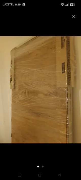 Puerta interior de madera