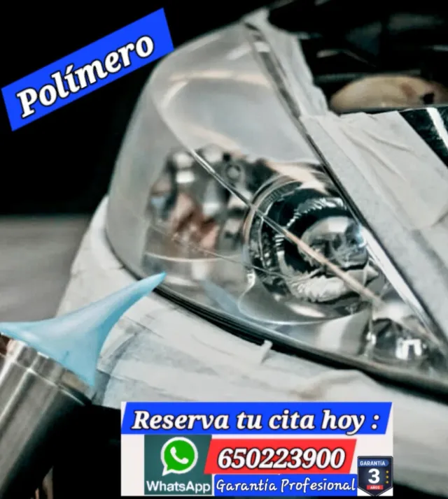 Pulido de faros Profesional 