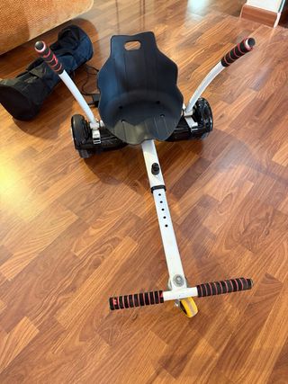 Hoverboard con Silla ,Cargador y Bolsa transporte.