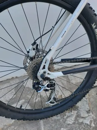 Bicicleta de Montaña Focus Blanca
