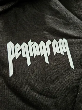 Sudadera Pentagram. Oficial. Talla M 