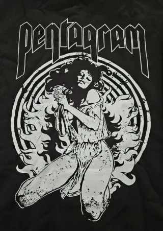 Sudadera Pentagram. Oficial. Talla M 