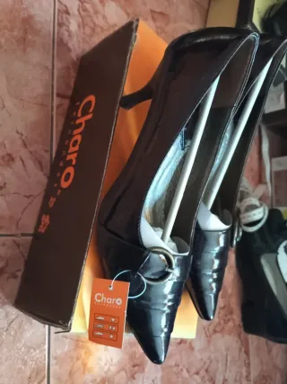 Zapatos de tacón Charly negros talla 39