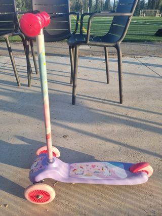 Patín 3 ruedas niña unicornio