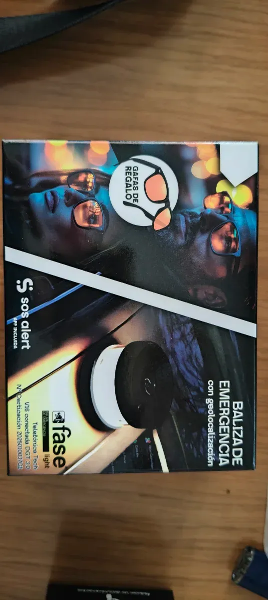 Baliza V16 SOS Alert con Geolocalización