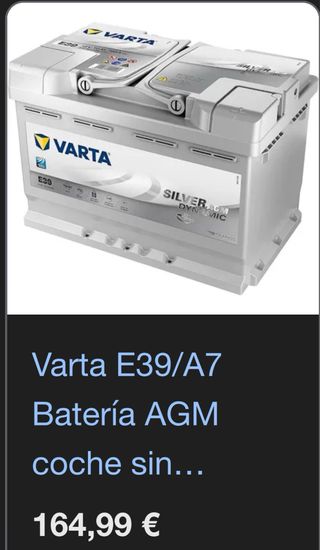 Batería Varta AGM