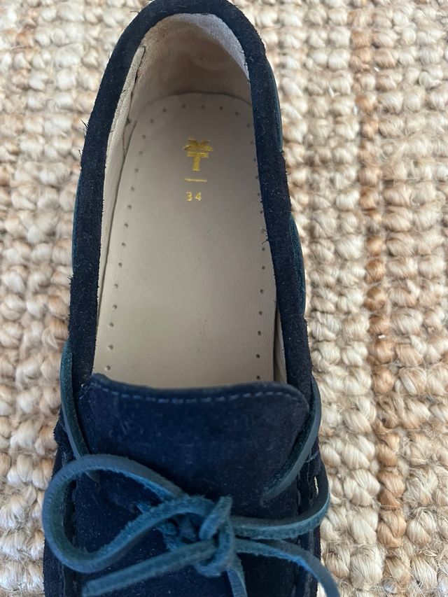 Mocasines piel serraje Coconut T.34