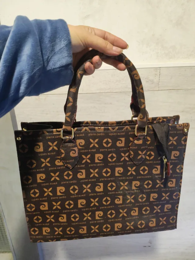 Bolso Pierre Cardin Marrón Monogram
