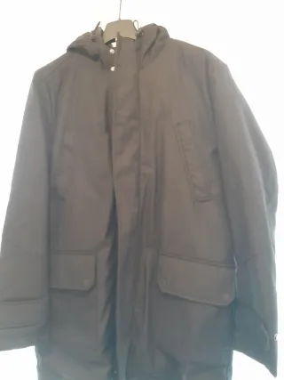 Abrigo negro EASYWEAR