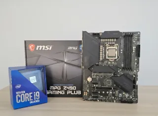 Combo i9 10900K + MSI Z490 Gaming Plus ATX