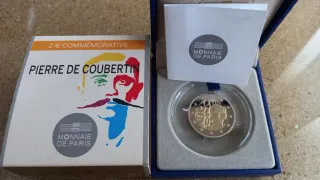  Francia  moneda de 2 euros PROOF 