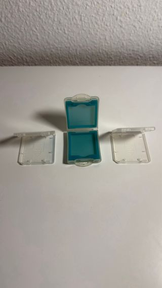 3 Protectores juegos Nintendo DS.