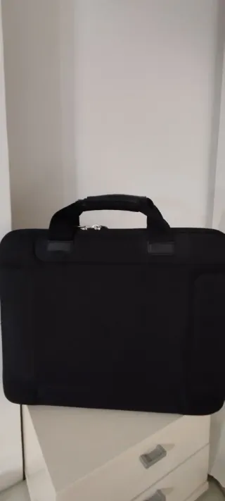Maletín Samsonite Negro y Amarillo Usado 1 Vez