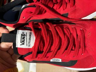 Scarpe Vans Ragazzo Rosse e Nere