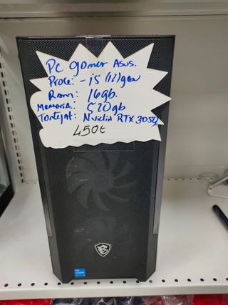 PC Gaming Asus i5 12th Gen RTX 3050