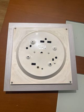 Lámpara de techo moderna cristal y metal