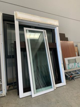Puerta de aluminio