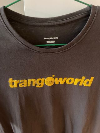 Camiseta Trangoworld Talla S gris nueva