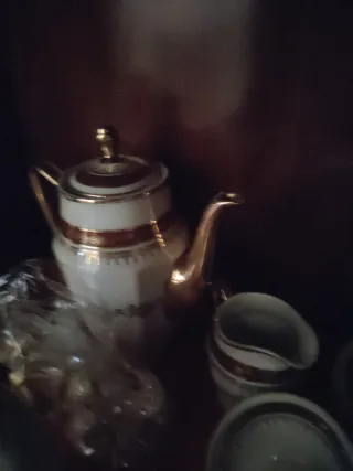 Juego de tazas de café de porcelana