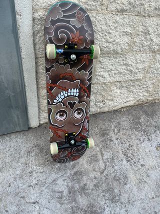 Tabla skateboard diseño japonés