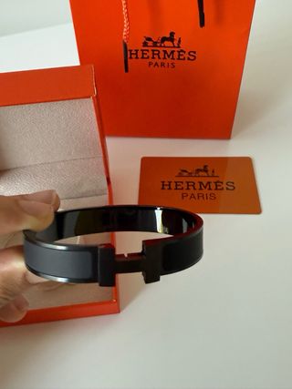 Pulsera Hermes Negra