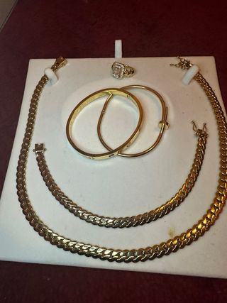 Pack Joyas Bañadas en Oro