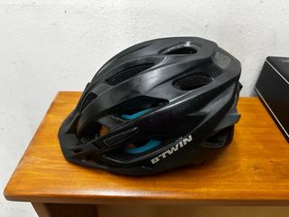 Casco BTT B'Twin Negro