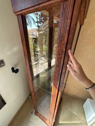 Vitrina La Cartuja con luz