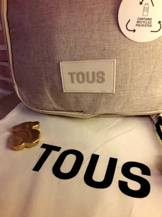 Neceser / joyero de viaje TOUS beige