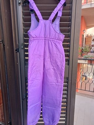 Tuta da sci bambina viola