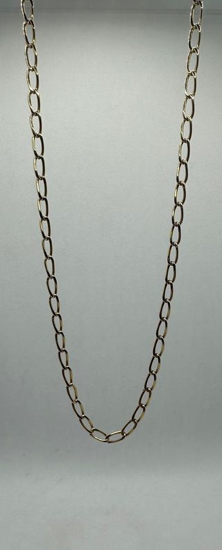 Cadena Bilbao de oro de 18k, 17.62 g, 63 cm.
