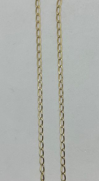 Cadena Bilbao de oro de 18k, 17.62 g, 63 cm.