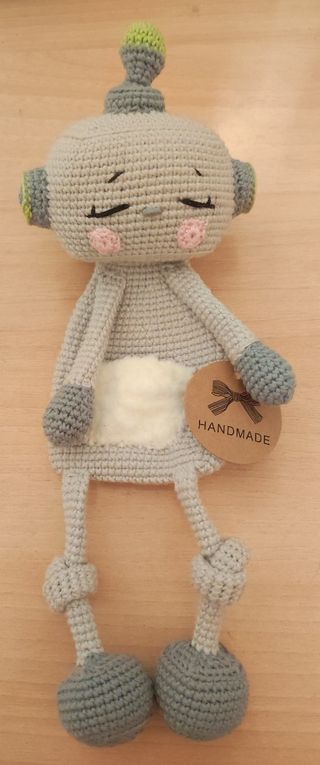 Muñeco Amigurumi de apego.