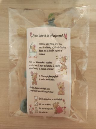 Muñeco Amigurumi de apego.