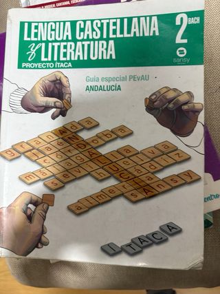 libros de texto 1 y 2 de bachillerato 