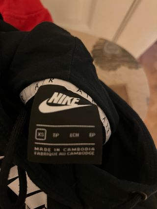 Sudadera Nike Air Negra