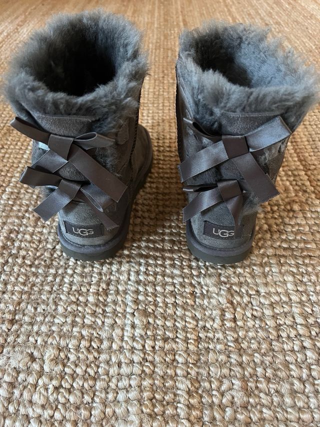 Botas UGG Bailey Bow II Gris T.35