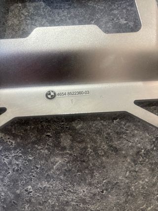Asas/Herraje Top Case Aluminio BMW