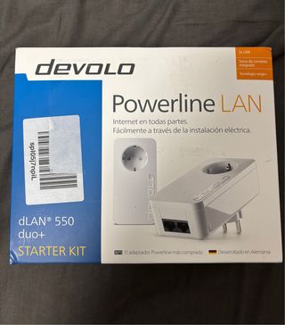 PLC Devolo dLAN 550 Duo+ Starter Kit