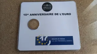 Francia blister 2 euros conmemorativa 