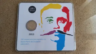 Francia blister 2 euros conmemorativa 
