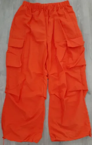 Pantalón naranja disfraz presidiaria mujer
