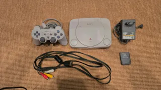 PlayStation 1 Sony Beige Completa
