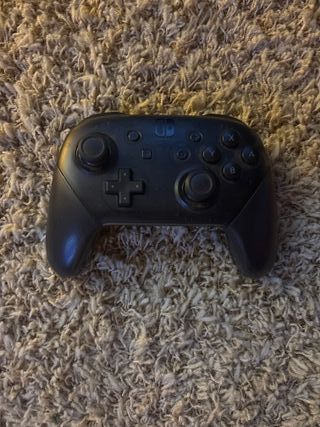 Mando Pro Nintendo Switch Negro
