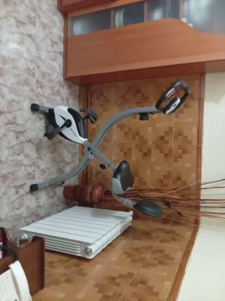 Bicicleta Estática Plegable