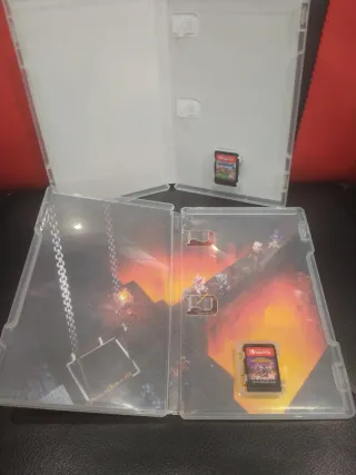 Lote Minecraft Dungeons y Minecraft Switch