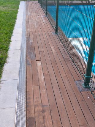 Tarima IPE madera exterior de alta calidad 30 m2