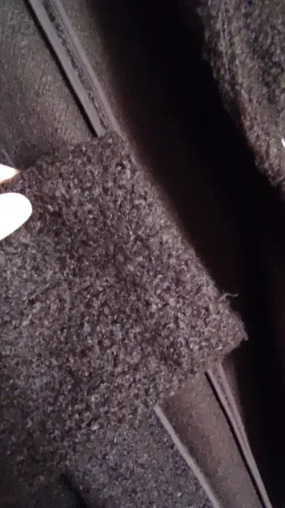Chaquetón marrón chocolate como nuevo