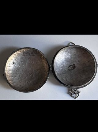 Porta amuletos plata S.XIX