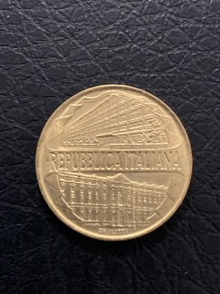 Moneda 200 Lira Italiana 1996 Guardia Finanza